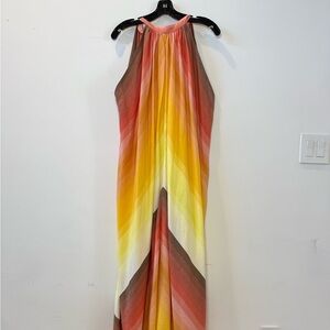 MARRAKSHI LIFE
Striped gathered cotton maxi dress